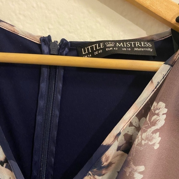 🎉HP🎉Little Mistress Maternity Long Dress - Picture 4 of 7